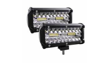 12V 24V Led 120W 7 Inch Work Light LED Top Running Light Bar For Suv Car Sports Driving1