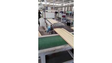 Manufacture of wooden sports flooring