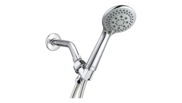 SH-2225 Yuyao Bathroom ABS Plastic Chromed 5 Functional Tub Handheld Shower1