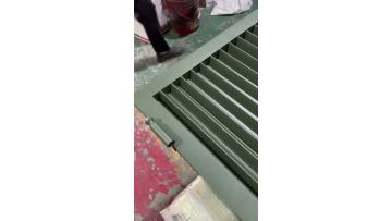 Surface treatment of the door