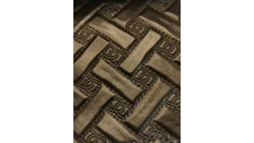 Price Eco-Friendly Embroidery Stitched PVC Leather Sponge Material for Car Interior Upholstery Hotel Furniture