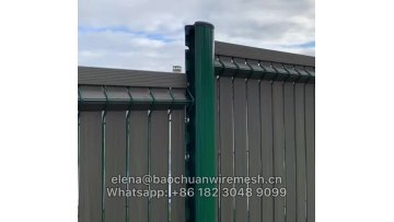 Vertical Strip Anti-UV 3D Privacy Garden Fence Panels Rigid PVC Privacy Slats1