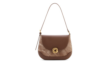 Cowhide Saddle Bag Women's High-End Single-Shoulde