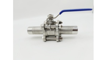 3PC LONG WELD BALL VALVE