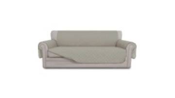 Reversible quilted sofa cover with water resistant plain color microfiber couch covers sofa protector waterproof1
