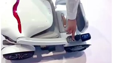 Adult Folding Handicapped Scooter Elderly Long Distance Foldable Motor Power Electric Mobility Scooter For Sale1