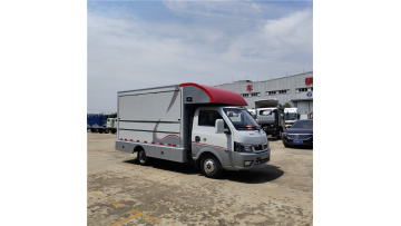 Customized street barbecue food truck