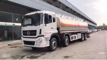 New Arrival Dongfeng 8X4 30.2cbm Petroleum Tanker Truck1