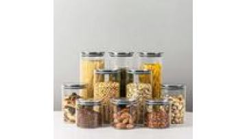 Storage Jars Glass Food Storage Jar Glass Storage Bottles Jars Kitchen1