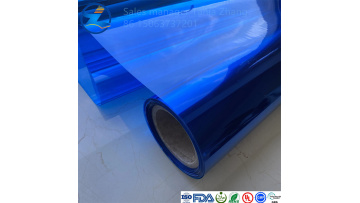 High quality yellow color PVC translucent film