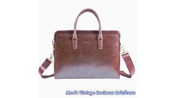 Men's Minimalist Briefcase
