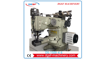 Single Needle Cylinder Bed With Unison Feed Zigzag Sewing Machine DS-1500-4-6