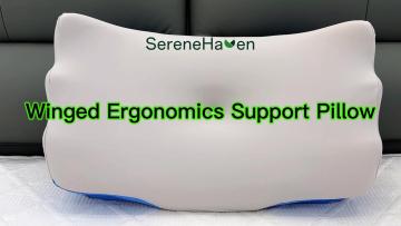Winged Ergonomics Support Pillow