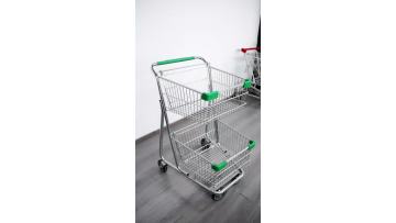 Fruit Shop Double Layers Shopping Cart