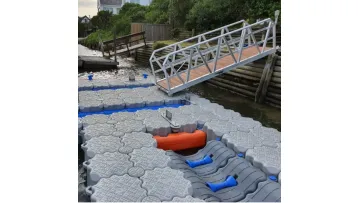 Water Sports Foolproof Flexibility Modular Plastic HDPE Floating Dock1