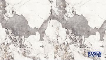 Infinitely connected marble rock white