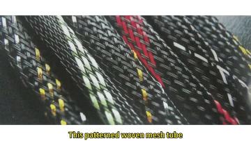 Pattern Braided Mesh Tube