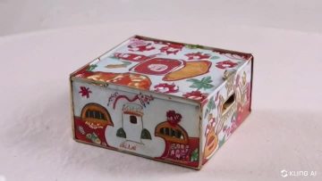 My test about AI for tinplate box