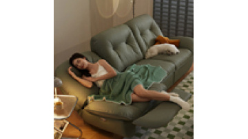 Maxky Modern Italian Simple Technology Fabric Sofa Light Luxury Furniture 2022 New French Big Sofa1