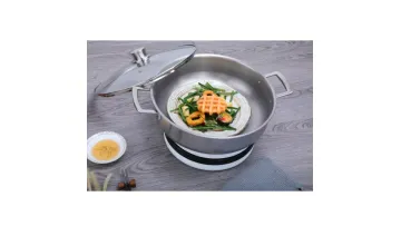 Hot Sale Factory Kitchen Accessories Pan and Pot No Stick Titanium Metal Non-Stick Stainless Steel Handle Sauce Pans Glass Cover1