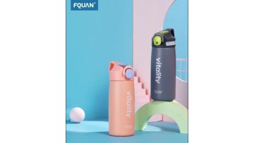 400ml uncap 304 stainless steel vacuum cup water bottle with straw bottle sport1
