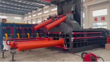 Ms Steel Scrap Pressing baler machine