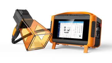 Portable fiber laser marking machine