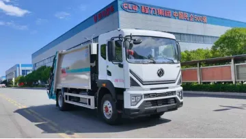 New Arrival Dongfeng 4X2 14cbm Compressed Refuse Truck1