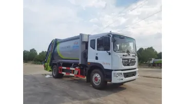 New Arrival Dongfeng 4X2 14cbm Compression Refuse Truck1