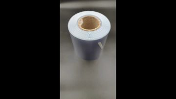 pharma grade rigid transparent PVC film blue