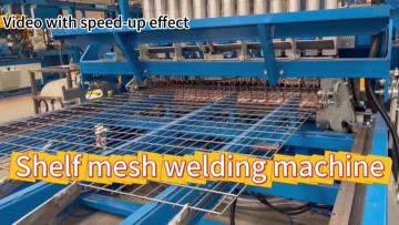 Shelf mesh welding machine