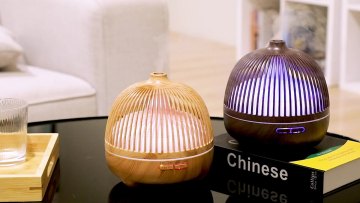 Essential Oil Diffuser  Aromatherapy Diffuser Cool Mist Humidifier with 7 Colors Lights Waterless Auto Off for Home Office Room1