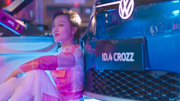 Electric Vehicle Electric Car VW ID4 CROZZ PURE 2022 Battery 5 Seat 4 Doors New Energy Vehicles1