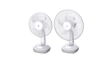 Portable desk fans high speed electric cool 12 14 inch rechargeable table fans with led night light1