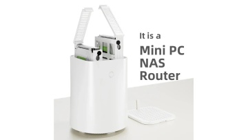 X67video Dual network NAS mini computer