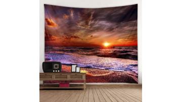 Sunrise and sunset decorative cloth tapestry-11(1)