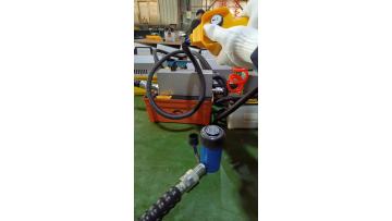 wired control air hydraulic pump+single cylinder