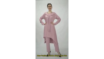 readymade  islamic abaya and hijab ethnic middle east region muslim woman dress polyester hooded abaya loose arabic prayer dress1