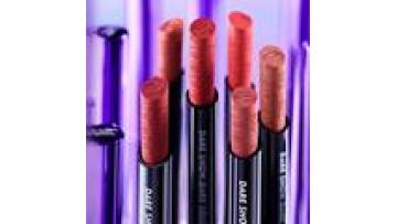 New Slim Lipstick Trendy Microscopic carvings Purple Lipstick Tube 7 Colors Velvet Matte Lip Makeup Lipstick1