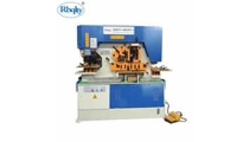 CNC Hydraulic Ironworker Q35Y-20: 90T Plate Punching and Shearing Machine1