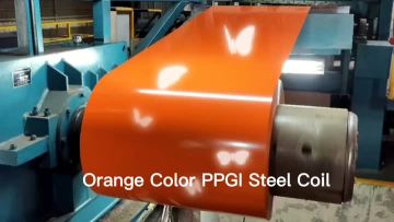 Orange Color PPGI