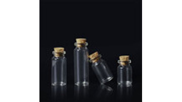 Wholesale Mini Wishing Bottles: Transparent Glass Tubes with Corks (Various Sizes and Capacities)1