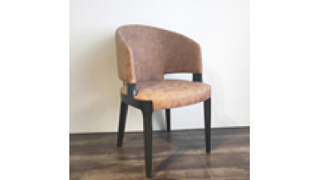 Made from Genuine Leather Comfortable Dining Chairs with Armrest Various Finishes available in Different Colors1