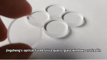 clear quartz glass quartz cover glass fused silica quartz glass