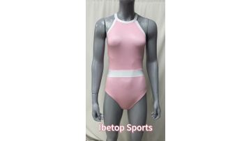 pink gymnastics leotard