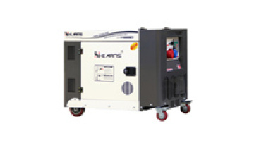 New type 5KVA 6KVA 7KVA 10KVA 15KVA air cooled silent top cover open diesel generator with digital panel1