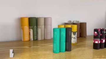Push-up paper packaging deodorant stick packaging 