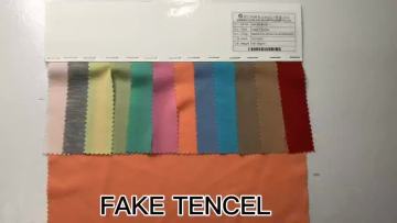 China best seller high quality wholesale textiles knit  plain dyed rayon nylon spandex fabric roll for dress1