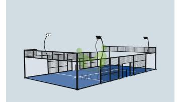 padel court show