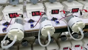 DQB500-FB vacuum pump aging test